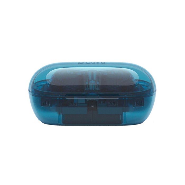 Ecouteurs Sony sans fil Bluetooth Multipoint WF-C710N avec reduction de bruit active Glass blue