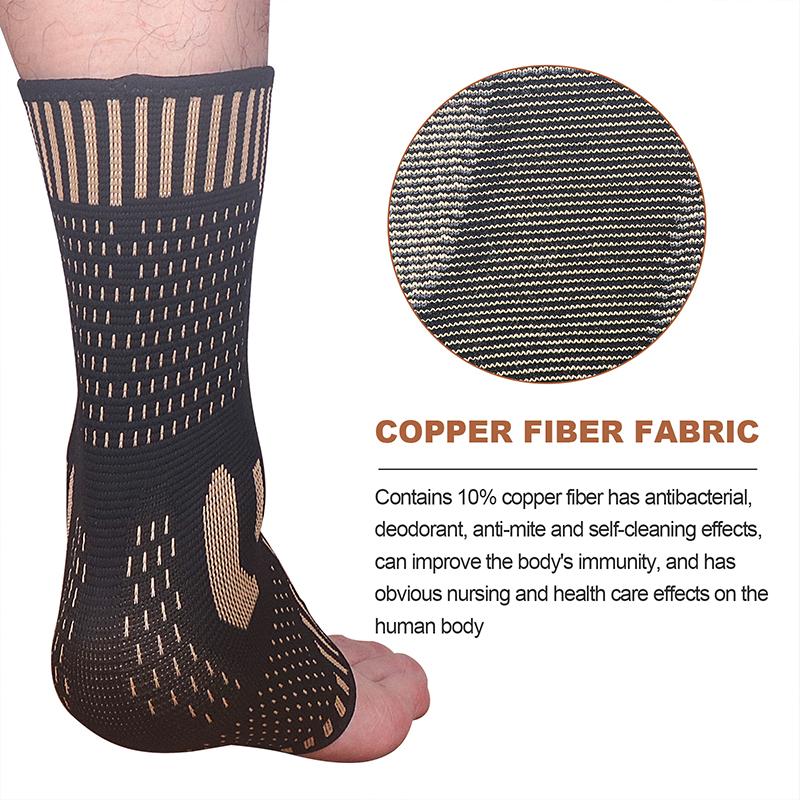 1 PC Protective Sports Ankle Support 3D Nylon Weave Elastic Ankle Protector Football Basketball Ankle Brace Protective Deportiva