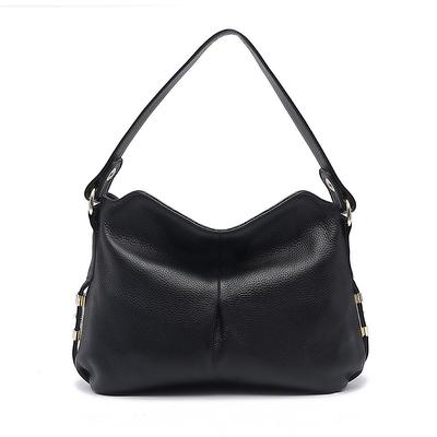 Zency Sac en cuir véritable pour femme, vintage, rétro, sacs à bandoulière, décontractés, Hobos, bandoulière, dame, hiver 2024, nouveau, sac à main