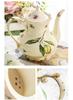 Vintage Ceramic Tea Set: British & French Style Coffee Cup and Saucer