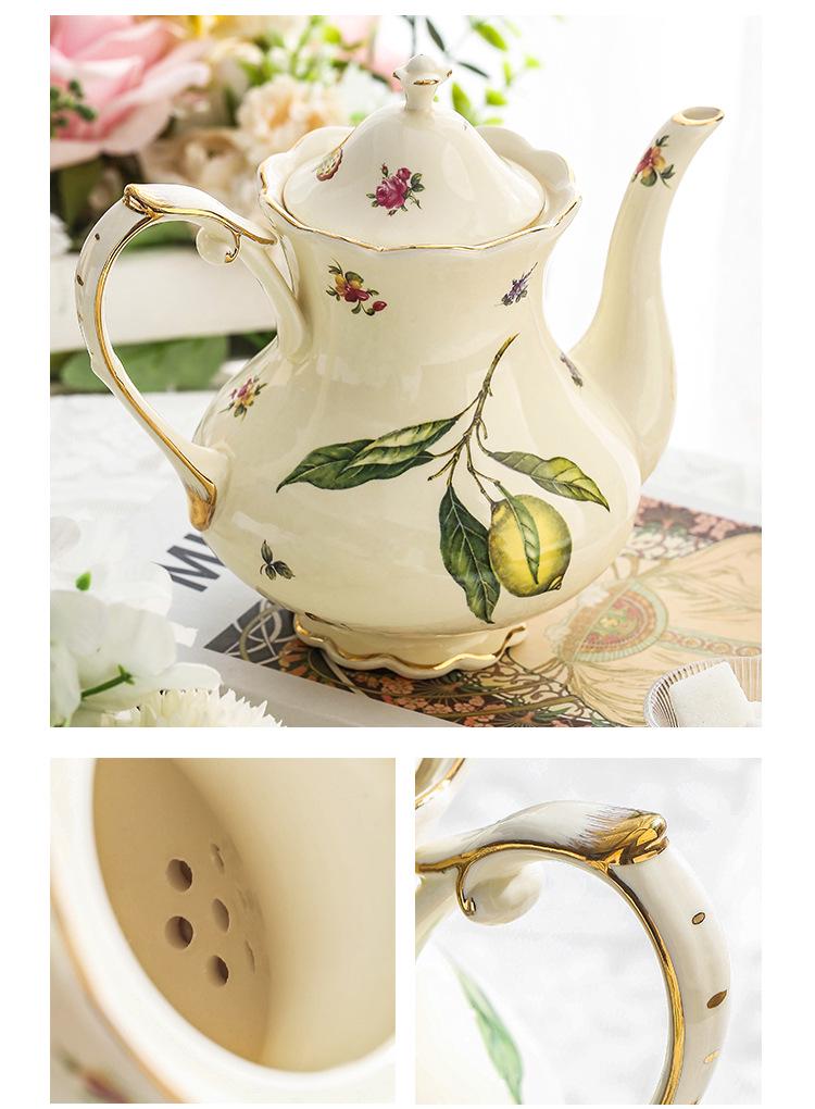 Vintage Ceramic Tea Set: British & French Style Coffee Cup and Saucer
