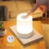Decoration 3 Colors Dimmable Led Night Lights Touch Soft Light Desktop Night Lamps Charging Bedside Lighting Bedroom