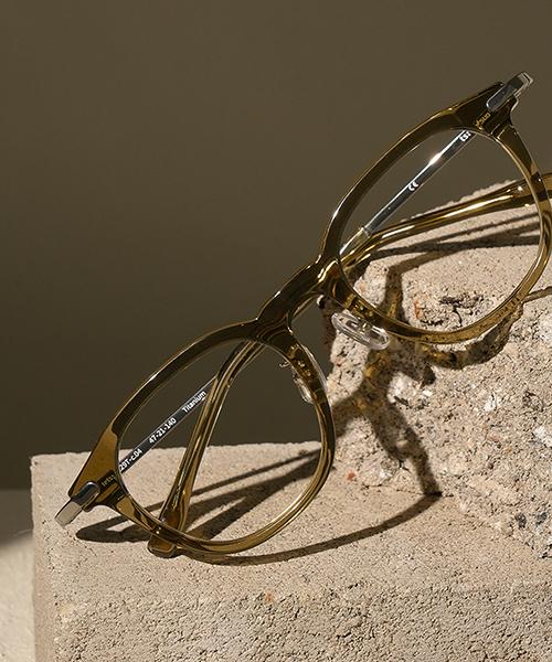 Techeuoaiweeo Tetsuo29 Glasses Frame C4 Khaki