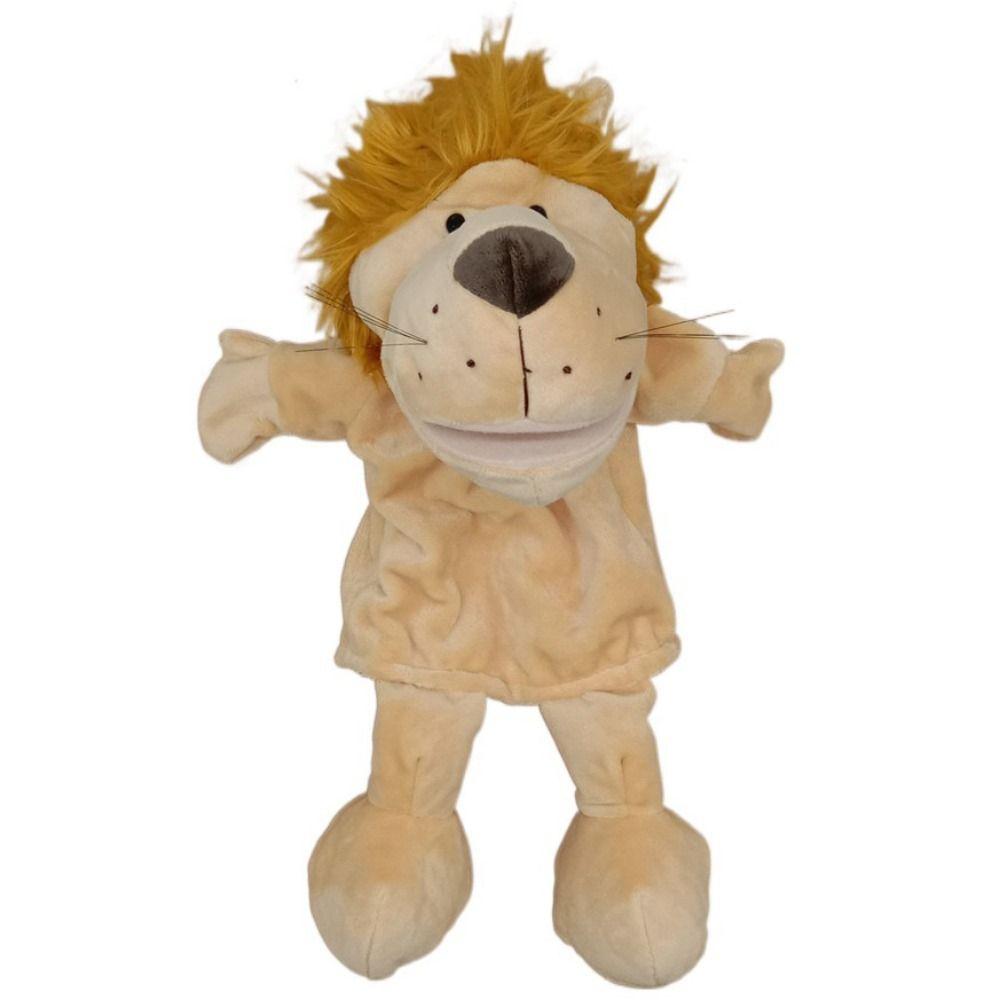 Jungle Animals Plush Hand Doll Early Education Hand Finger Puppets Animal Hand Puppet  Game Glove