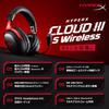 HYPERX Cloud III S Wireless Gaming Angled 53mm DTS Spatial Up To 120 Hours of Continuous Nintendo A59YZAA Headset, 2.4GHz Bluetooth, Drivers,