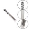 1/2" 3 Flute Long Length 2" LOC Carbide End Mill 4" Overall Length 1/2" Diameter