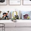 Art Aesthetic Y-eonju Choi cute cat cushion cover Pillow Cover Home Sofa living Decoration Room  Office Car Nordic Simplicity