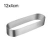 Stainless Steel Mousse Ring Rectangle/Oval/Round Cake Ring Cookie Cutters Mousse Baking Cake Mold Tiramisu Bakeware Tools