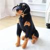 Stuffed Animals Plush Dalmatian Dog Toy Lifelike Wolfhound Puppy Toy Realistic Kids Decor Toys Gift For Children Pet Shop Mascot