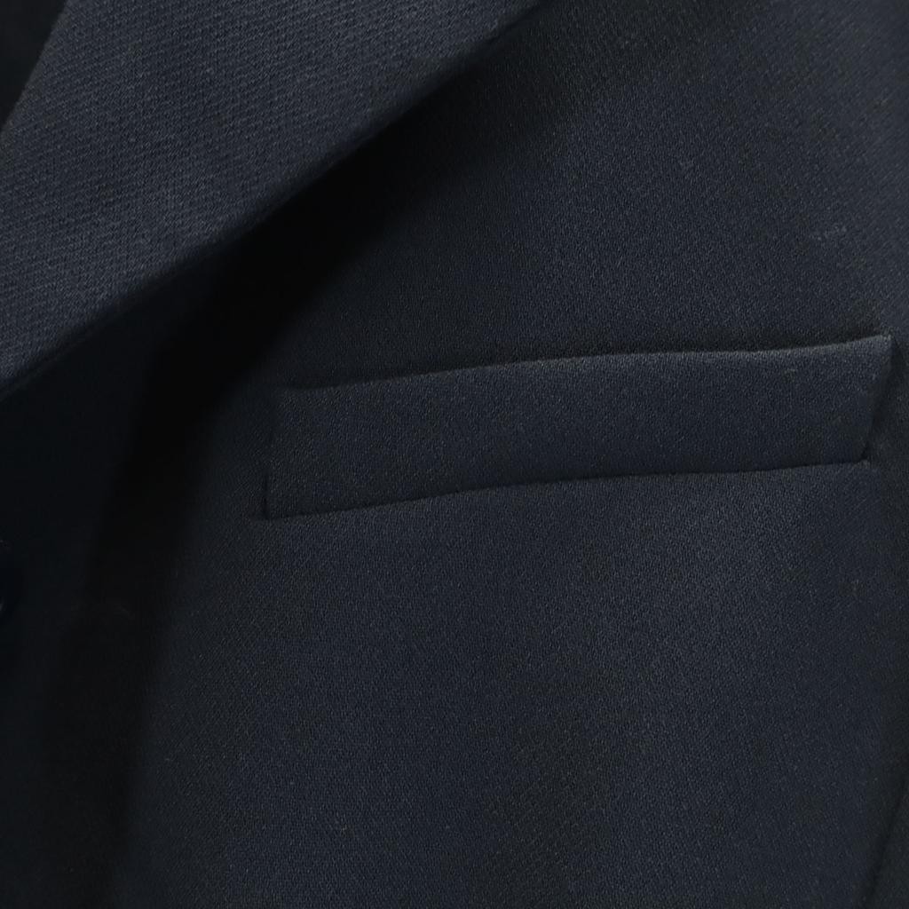 Emporio Armani Long Sleeve Jacket 40 Navy System Women Used