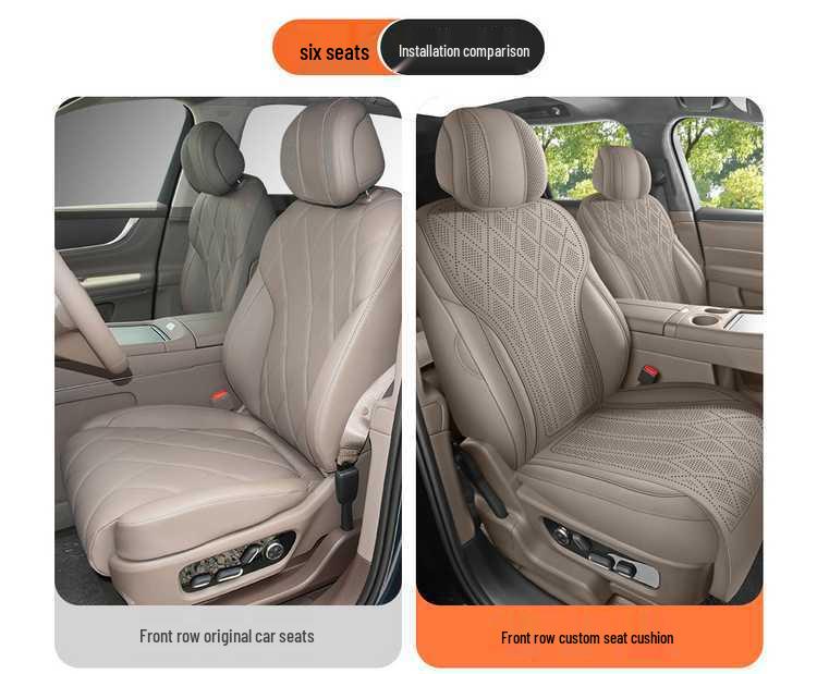 AITO M9 Universal Suede Car Seat Cushion: All-Season Full Coverage Saddle Pad
