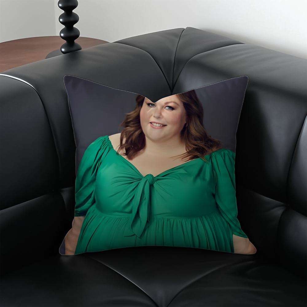 KKate Pearson Pillow TV Character Cushion Cover Pillow Case Antidustmite Invisible zipper silky plush cushion
