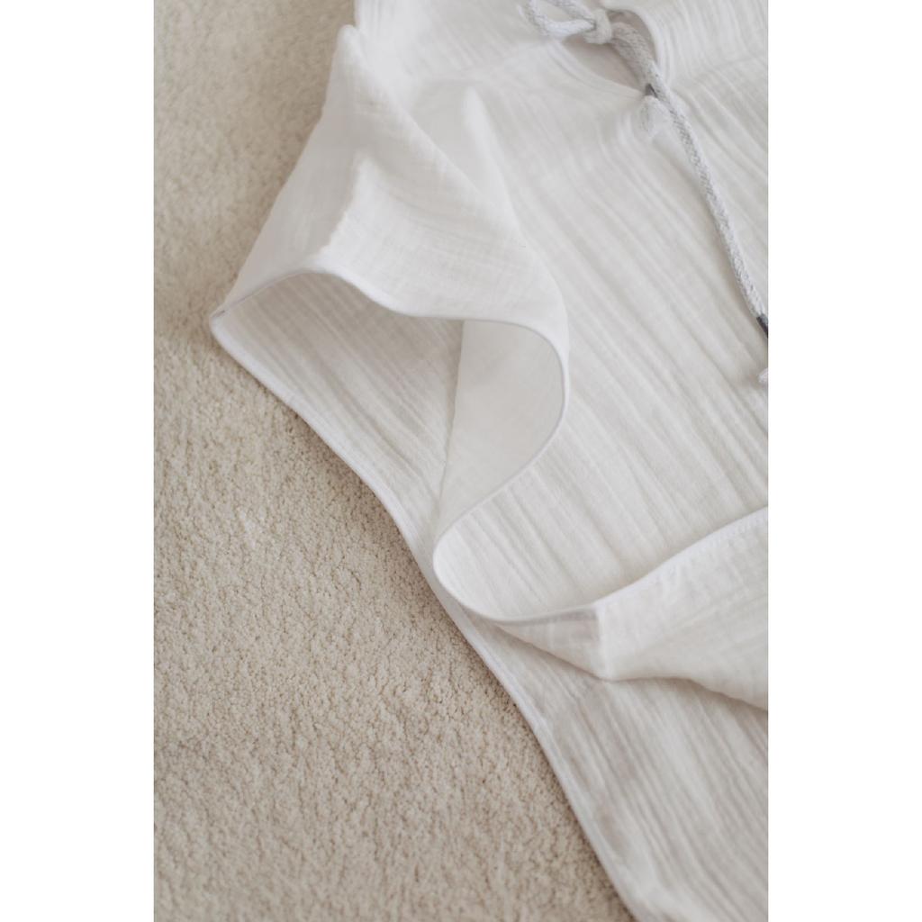 100% Organic Cotton Muslin Poncho - Girls Boys Baby Kids Poncho, Beach Poncho, Bathrobe