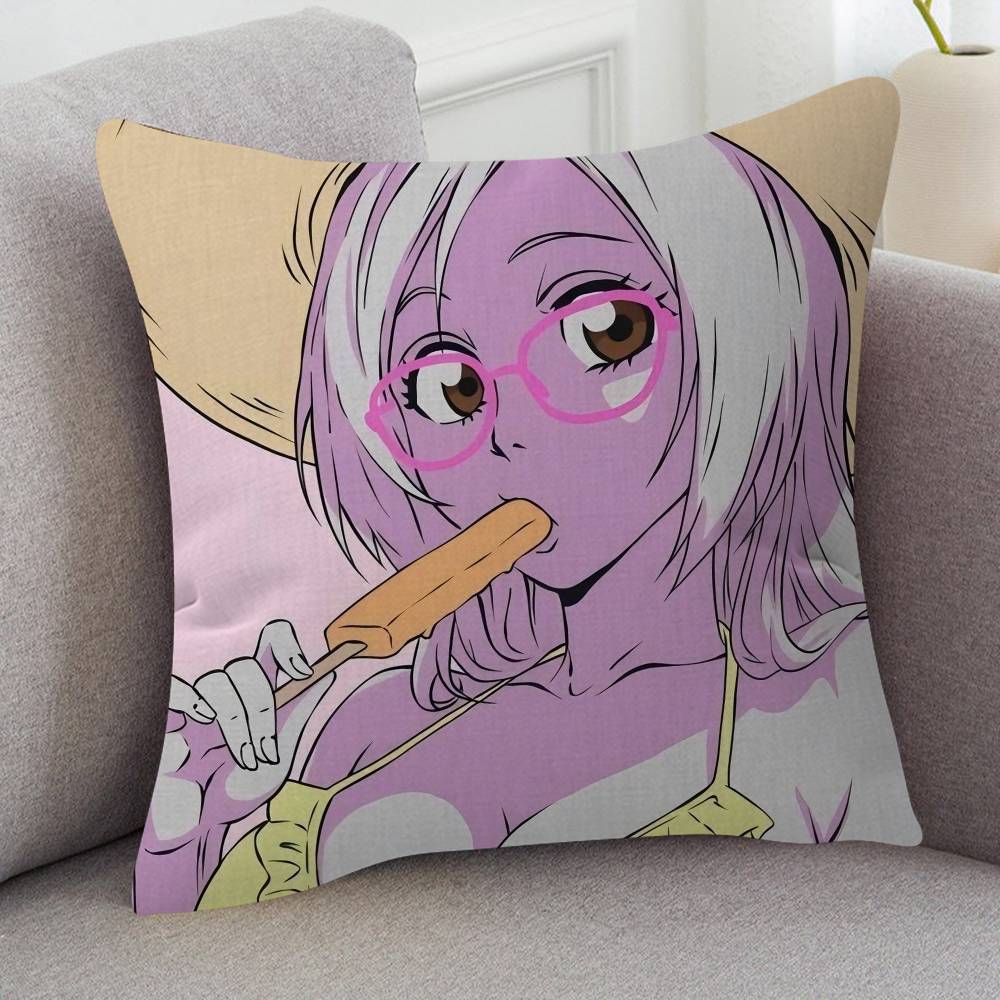 Anime BLEACH Pillow Cushion Cover Pillowcase Living Room Sofa Home Decor Customized