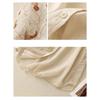 Literary Floral Embroidery Women O Neck Linen Long Shirts Loose Summer Blouses Sum Protection Casual