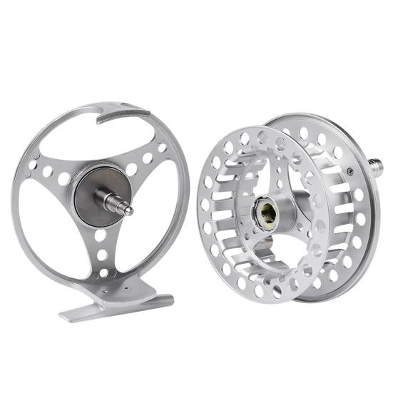 MUQZI Sports Accessory 3/4 5/6 7/8 Aluminum Alloy 2+1BB Bearing Fly Fishing Reel Hand Spinning Wheel