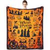 Witch Blanket Halloween Throw Blankets for Women Witch Flannel Fleece Blanket...