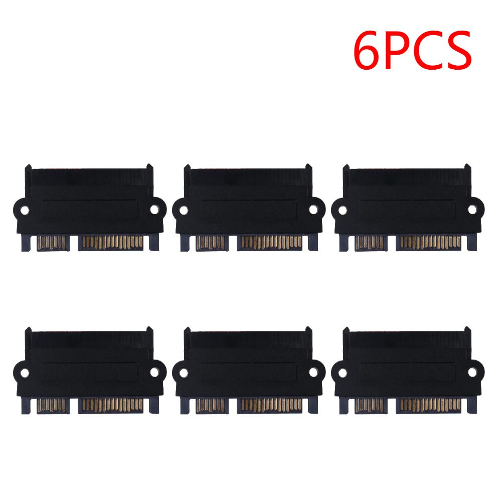 SFF 8482 SAS To SATA 180 Degree Angle Adapter Converter Straight Head SAS Hard Drive To Motherboard SATA Adapter Support SATA 3