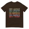 Proamerica Profreedom Prochoice Proequality Antitrump Tshirt