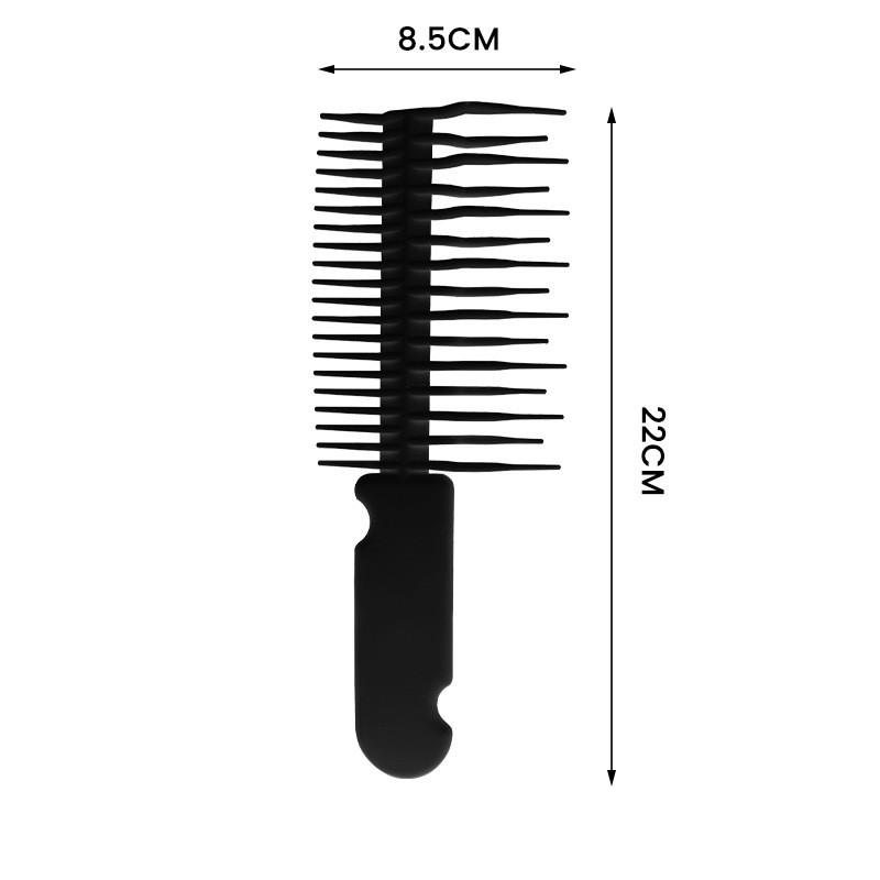 Detangling Hair Brush For Wet Hair Antiknoting Styling Tool With Ergonomic Plastic Build For All Ages