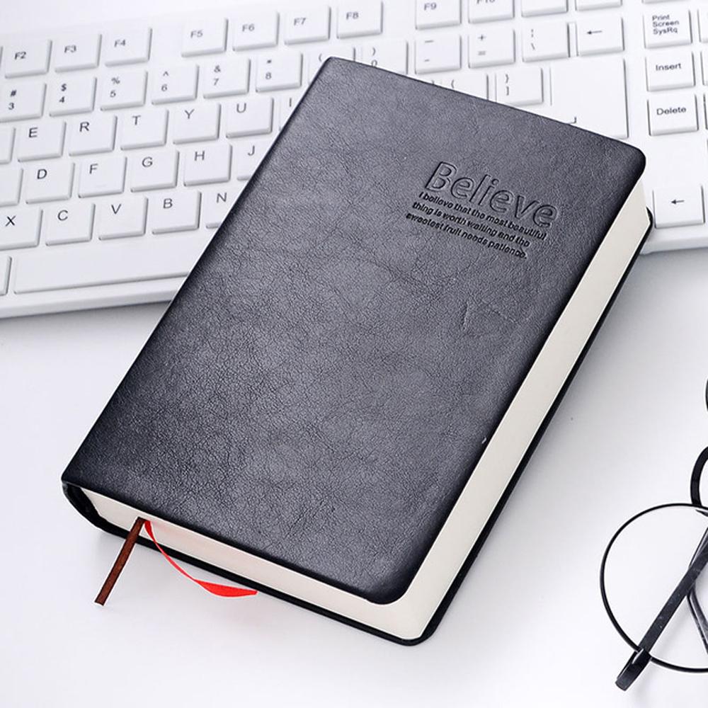 Paper Vintage Weekly Plan Writing Diary Book Blank Paper Notebook Notepad Retro Leather Notebook
