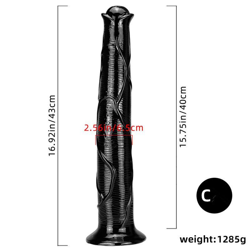 Female Large Medium and Small Stallion Super Large Simulation Penis Masturbation Horse Cock Heteromorphic Sex Products