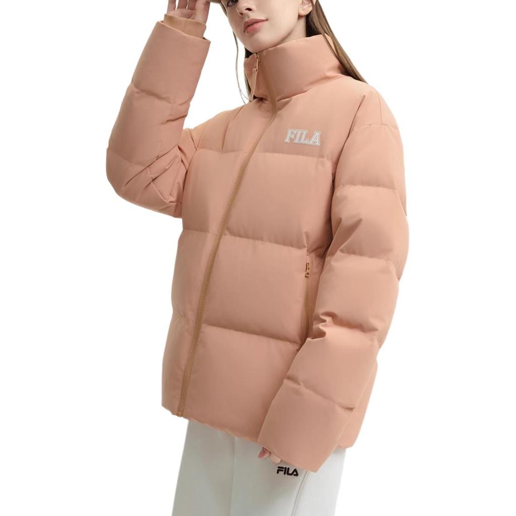 New FILA Down Jacket Unisex Earthy Orange-Yellow F51M449904F-OR