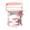 2-Piece Kids Desk Chair Set – Adjustable Height Learning Table with Drawer, Book Stand, Cup Holder & Hooks for Children