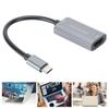 Video Capture Card TYPEC HDMI to TypeC 4K 1080P Game Live Silver Gray Free Drive Z29A