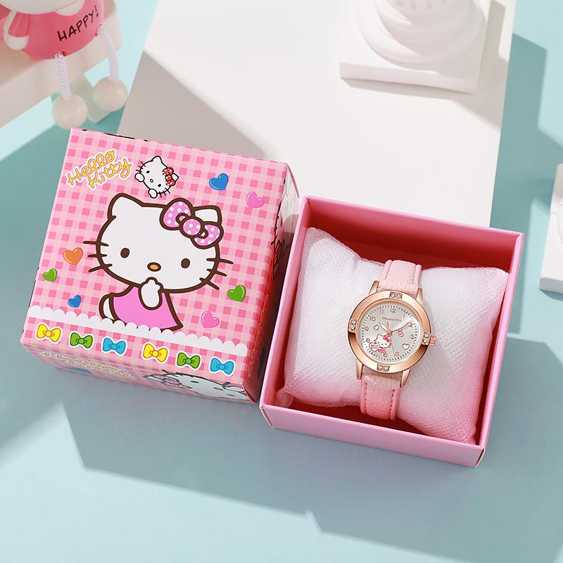 Alloy Diamond Belt Watch Female Middle School Student Quartz Watch Girl Niche Fashion Watch