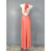 Export Single Lu Home Halterneck Slim Backless Sexy Elegant Smooth Fabric Banquet Party Lady Temperamental Elegant Dress