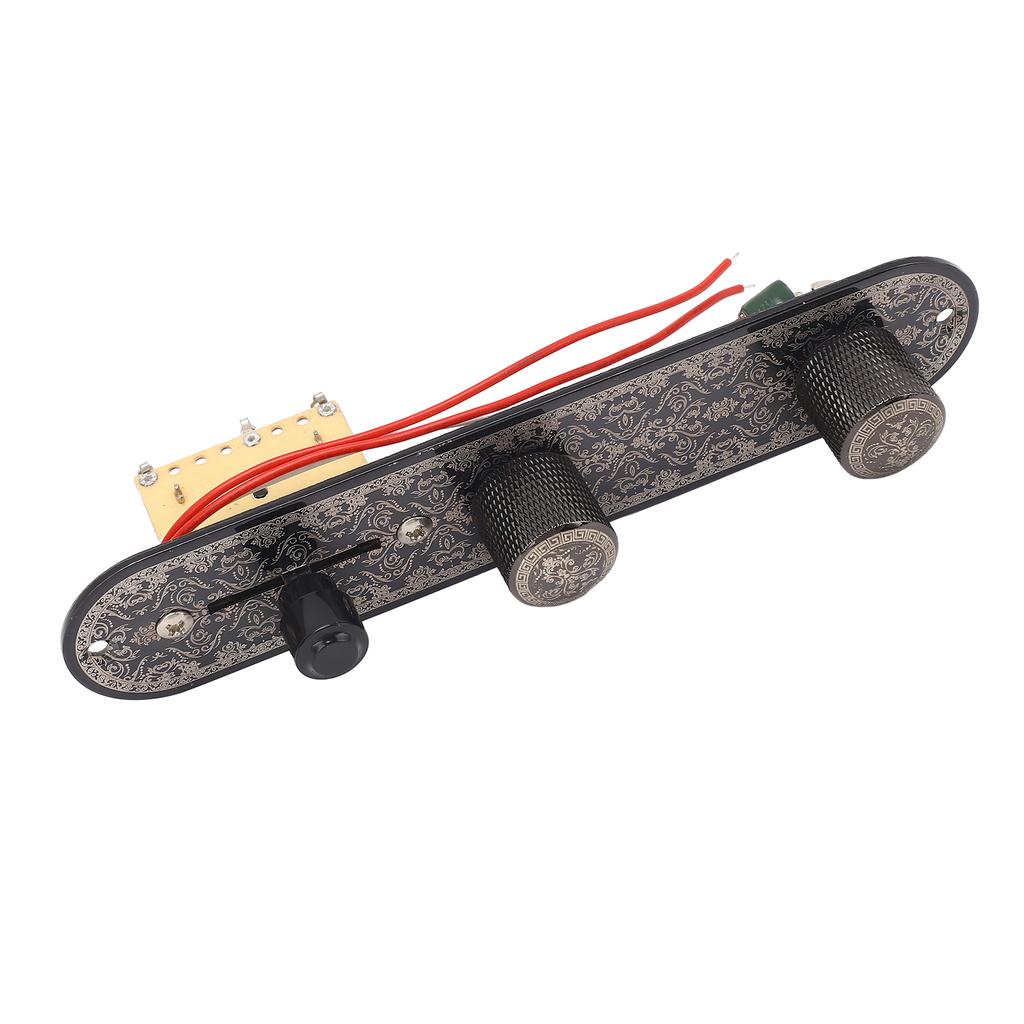 Pre Wiring Electric Guitar Control Plate Prewired Loaded Harness 3 Way Switches Knobs for Telecaster Parts