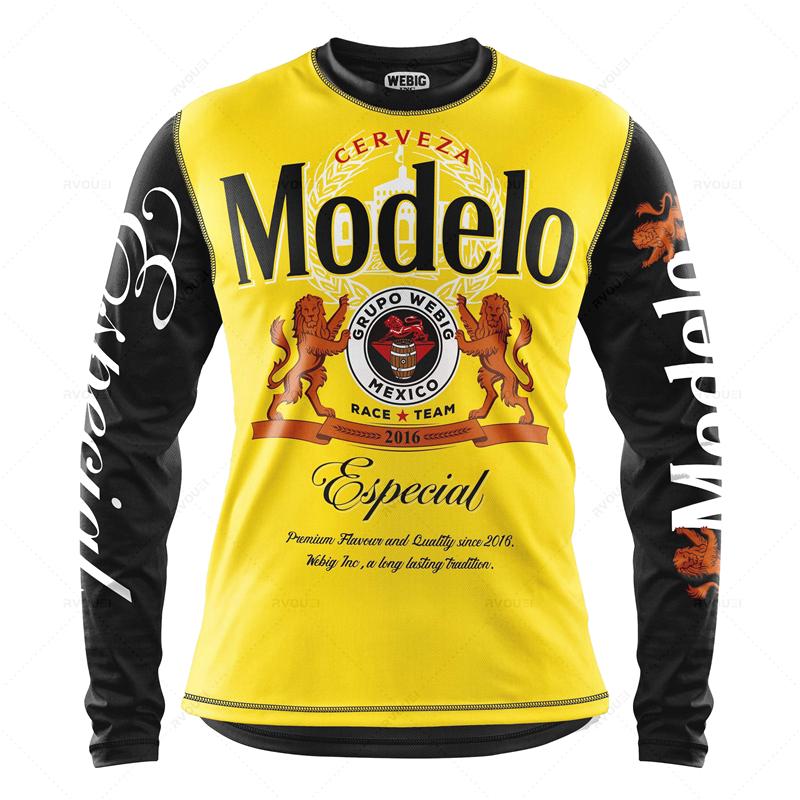 2023 Motorcycle Mountain Bike Jersey MTB Offroad Bicycle Locomotive Shirt Cross Country Enduro Camping Fishing Hunting Clothes