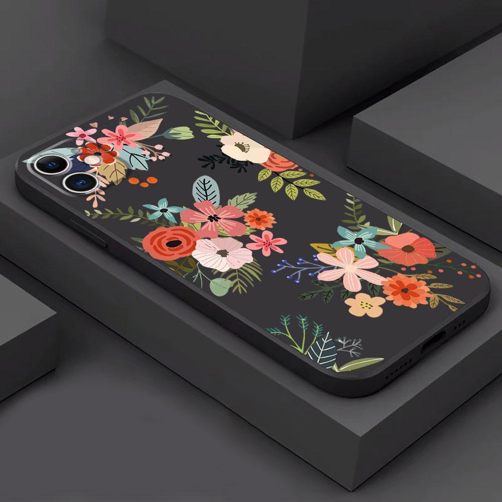 Buchstabenblume Handyhülle für Google Pixel 6a 7 Pro 6 Pro 8 Pro 7a TPU Weiche Hülle