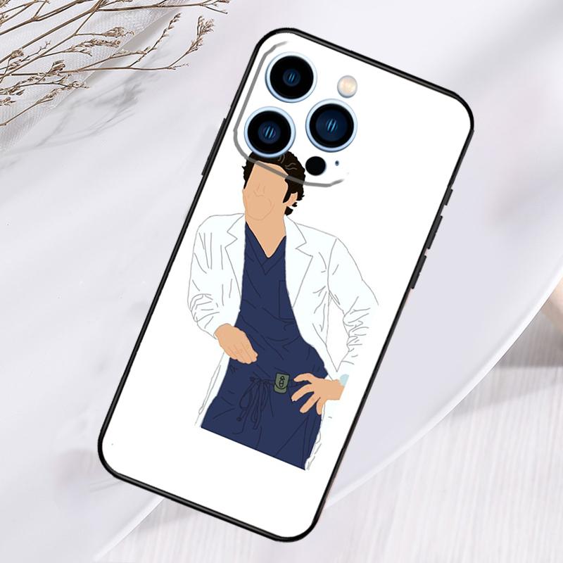 Greys Anatomy McSteamy Phone Case For iPhone 17 Pro Max 15 14 13 12 11 16 Pro Max Plus 12 13 Mini 16e 17 Air Cover iPhone 12 mini