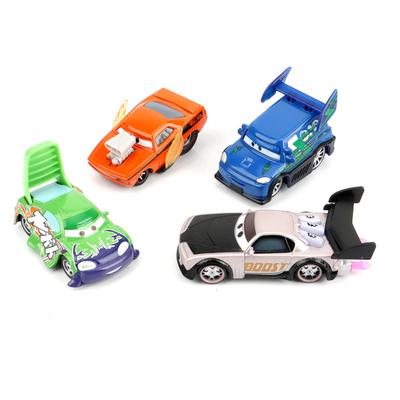 Vaikų žaisliniai automobiliai  Pixar Cars Žaibas Makvynas Boost Wingo DJ Snot Rod 1:55 Metalinis lieto lydinio modelis Automobilis Vaikų Dovana