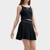 New FILA ORIGINALE SS24 Casual Short Skirts Women's Jet Black F11W429311FBK