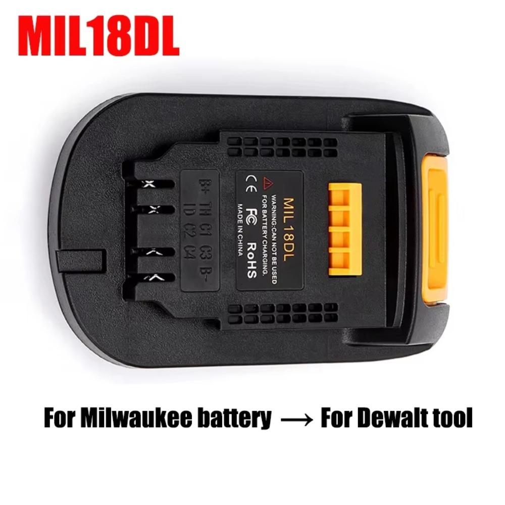 Portable Battery Converter Adapter PC Electric Power Tool for Milwaukee/Dewalt/Makita/Bosch