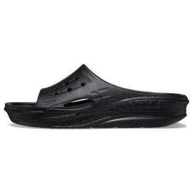 Round Toe Soft Bottom Breathable Slide Sandals Unisex Footwear Black 209416-001