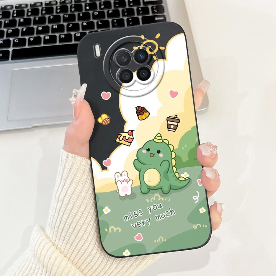 For Huawei Nova 8i Case Honor 50 Lite NTN-L22 Luxury Candy Painted Cover Soft TPU Phone Case For Honor 50 Lite Nova8i Back Cover
