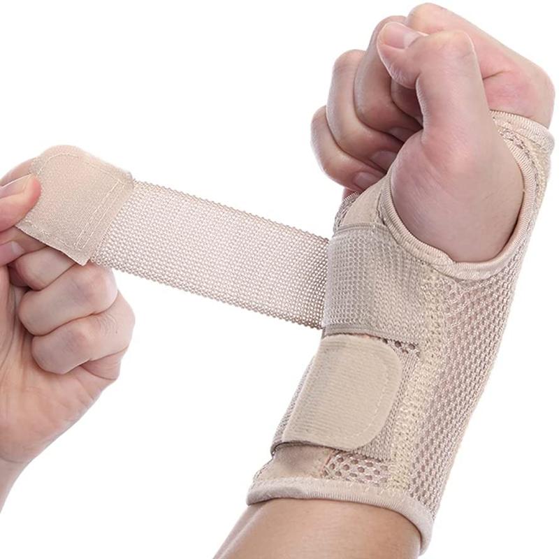 Adjustable Wrist Protector Breathable Wrist Support Carpal Tunnel Hand Brace Women Men Bodybuilding Gym Crossfit Sport Wristband