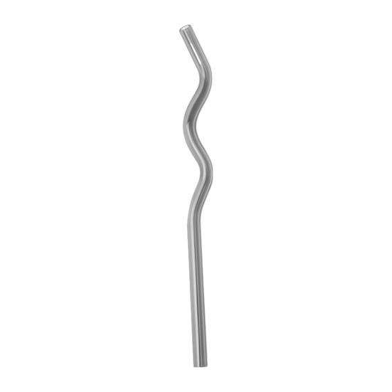 High Glass Wavy Straws Reusable Colorful Straws for Juice Tea Coffee Eco-Friendly High Temp Resistant BPA-free Glass Twist Transparent Straw