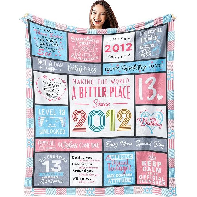 Подарки на день рождения 13-летней девочки, Подарки на 13-летие для девочек, Идеи подарков на день рождения 13-летней девочки, Подарки на день рождения для девочек-подростков 13 лет, 13 50 X60