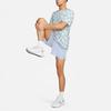 Nike Dri-FIT Printed Crew-Neck Pullover Short-Sleeve T-Shirt Men Tops Light-Blue DX0871-479