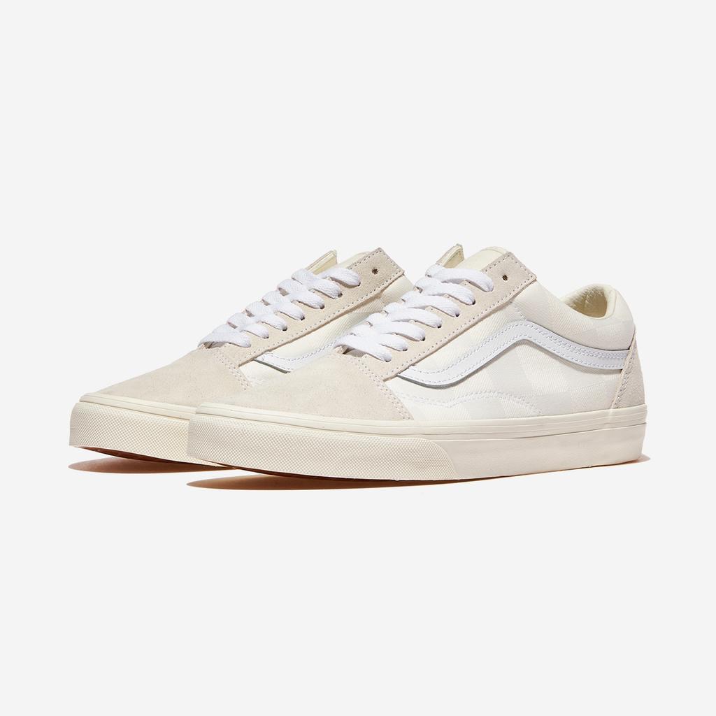 Vans Old Skool - Mono Checkerboard White [VN000D5NWHT] [Shipped from Korea] 100% Authentic