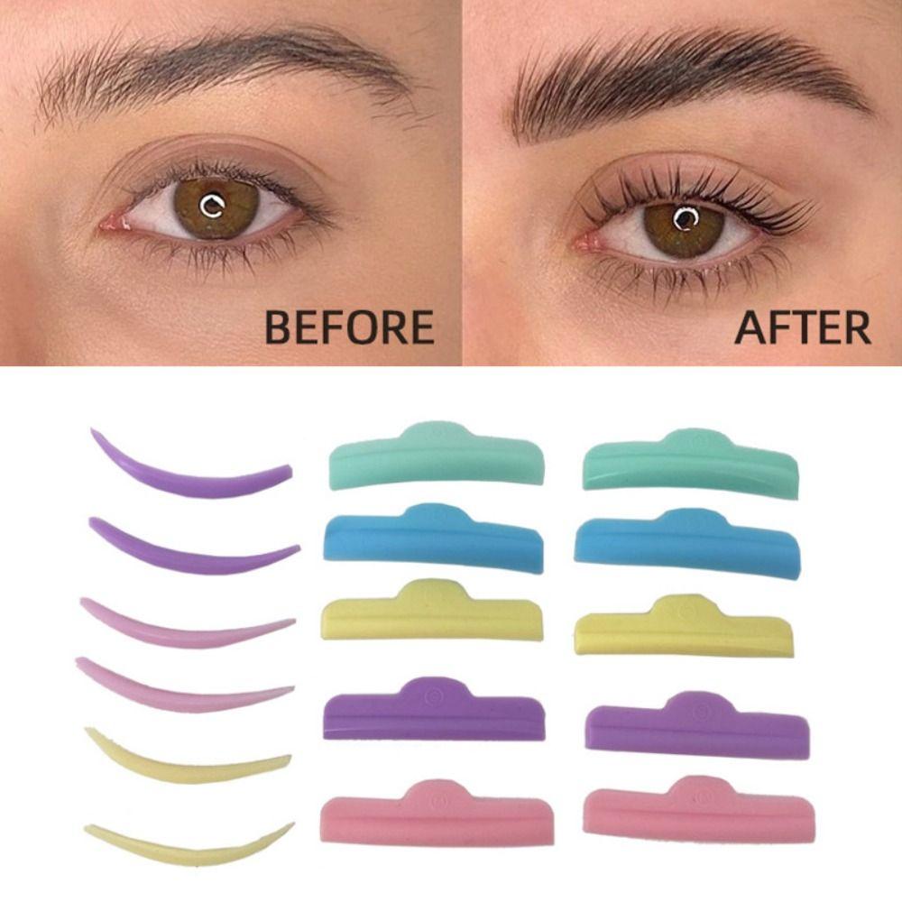 Recycling Lashes Rods Shield Eyelash Curler Tool Silicone Eyelash Perm Pad 3D Eyelash Lifting