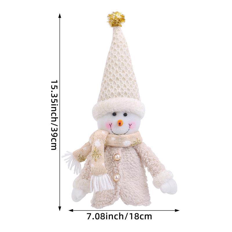 Christmas Wine Bottle Caps For Festive Decoration, Santa Claus Snowman Elk Christmas Wine Gift Bag, Christmas Wine Bottle Caps