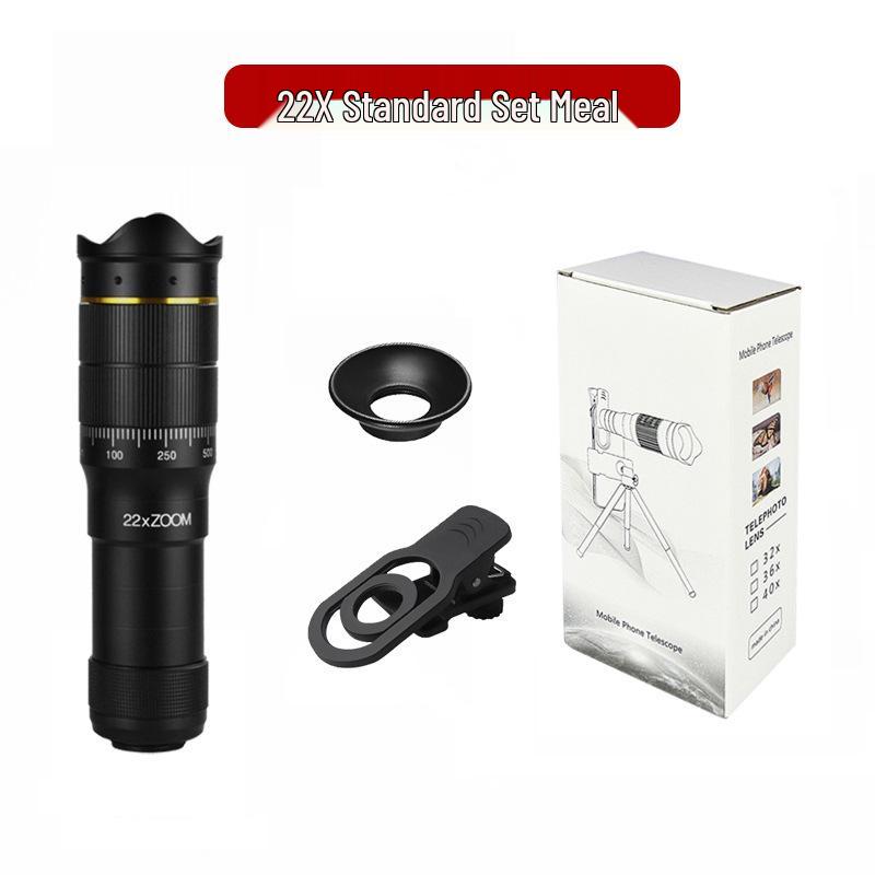 32x Telephoto Lens: High-Magnification Portable HD Telescope for Mobile Photography