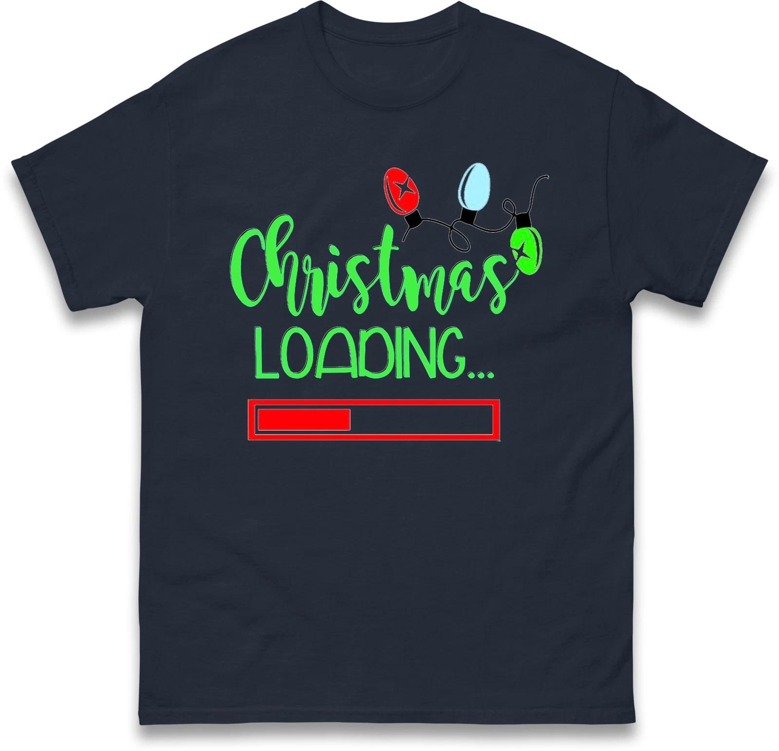 Christmas Loading Winter Holiday T Shirt,Offensive Christmas Tee,Ugly Christmas 3XL