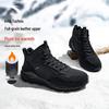 Anta Men's Warm Fleece-Lined Winter Snow Boots
